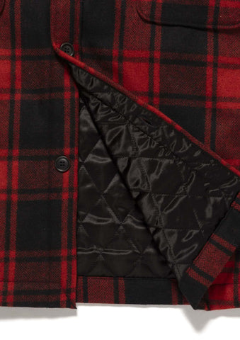 CRA90 PLAID JACKET POST O'alls