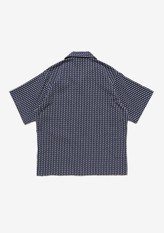 PIER OPEN COLLAR TEXTILE SS SHIRT