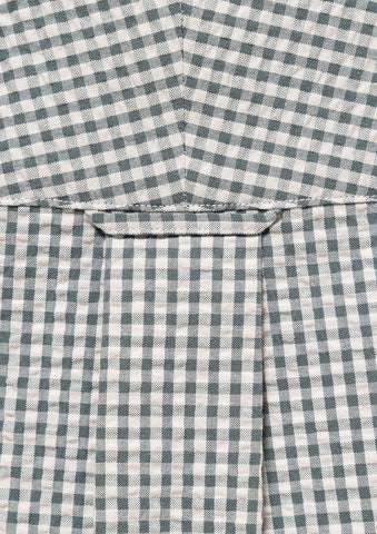 VOIL PULLOVER PLAID SS SHIRT