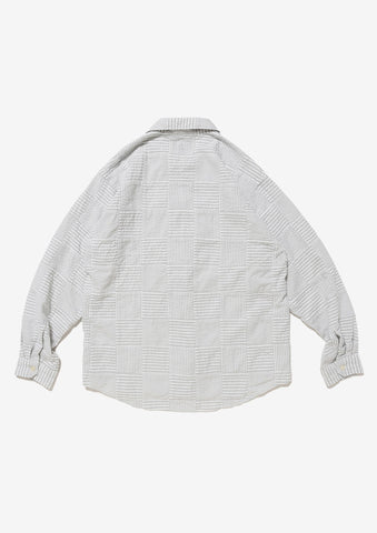 MILPITAS PATCHWORK LS SHIRT