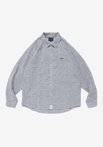 MILPITAS PATCHWORK LS SHIRT