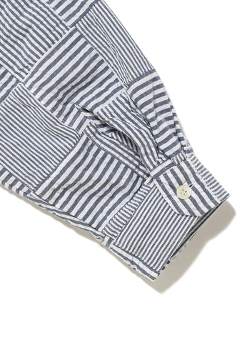 MILPITAS PATCHWORK LS SHIRT