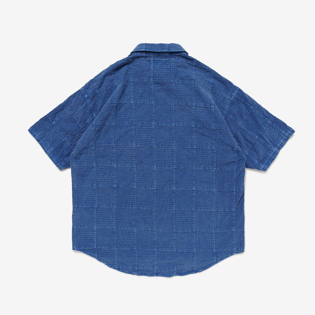 DISTRIBUTION PATCHWORK SS SHIRT PIGMENT DYE