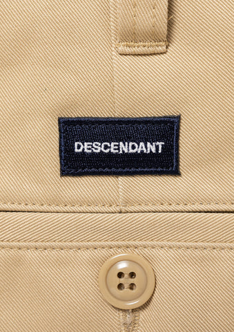 DC-6 ORGANIC COTTON TWILL TROUSERS