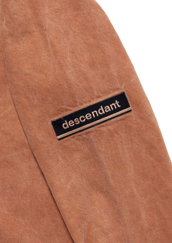 MOLE HOODED LS SHIRT PIGMENT DYE