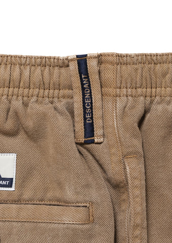 SHORE TWILL BEACH TROUSERS PIGMENT DYE