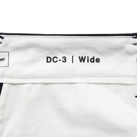 DC-3 ORGANIC COTTON TWILL TROUSERS