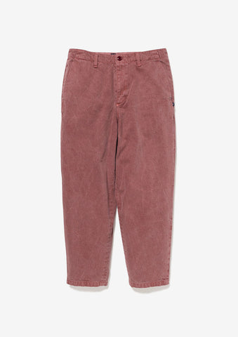 DC-6 TWILL TROUSERS PIGMENT DYE
