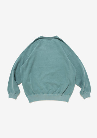 PE CREW NECK PIGMENT DYE