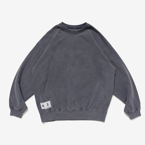 CETUS CREW NECK PIGMENT DYE