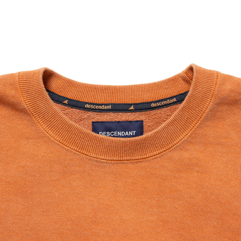 CETUS CREW NECK PIGMENT DYE