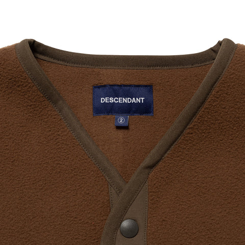 KNOT FLEECE CARDIGAN