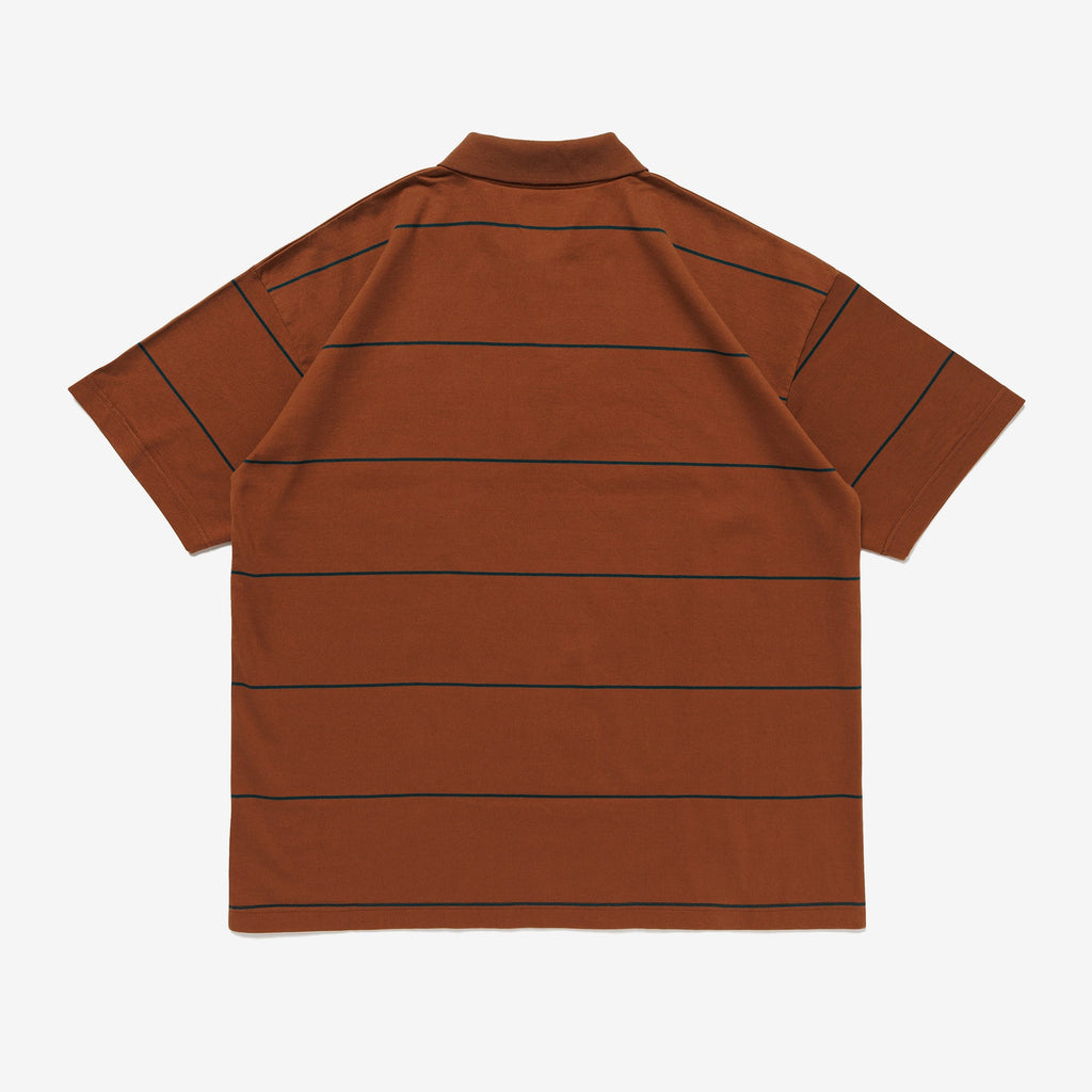 HORIZONTAL STRIPE POLO SS