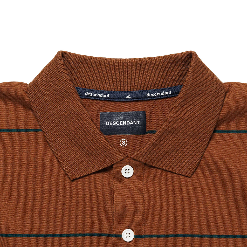 HORIZONTAL STRIPE POLO SS