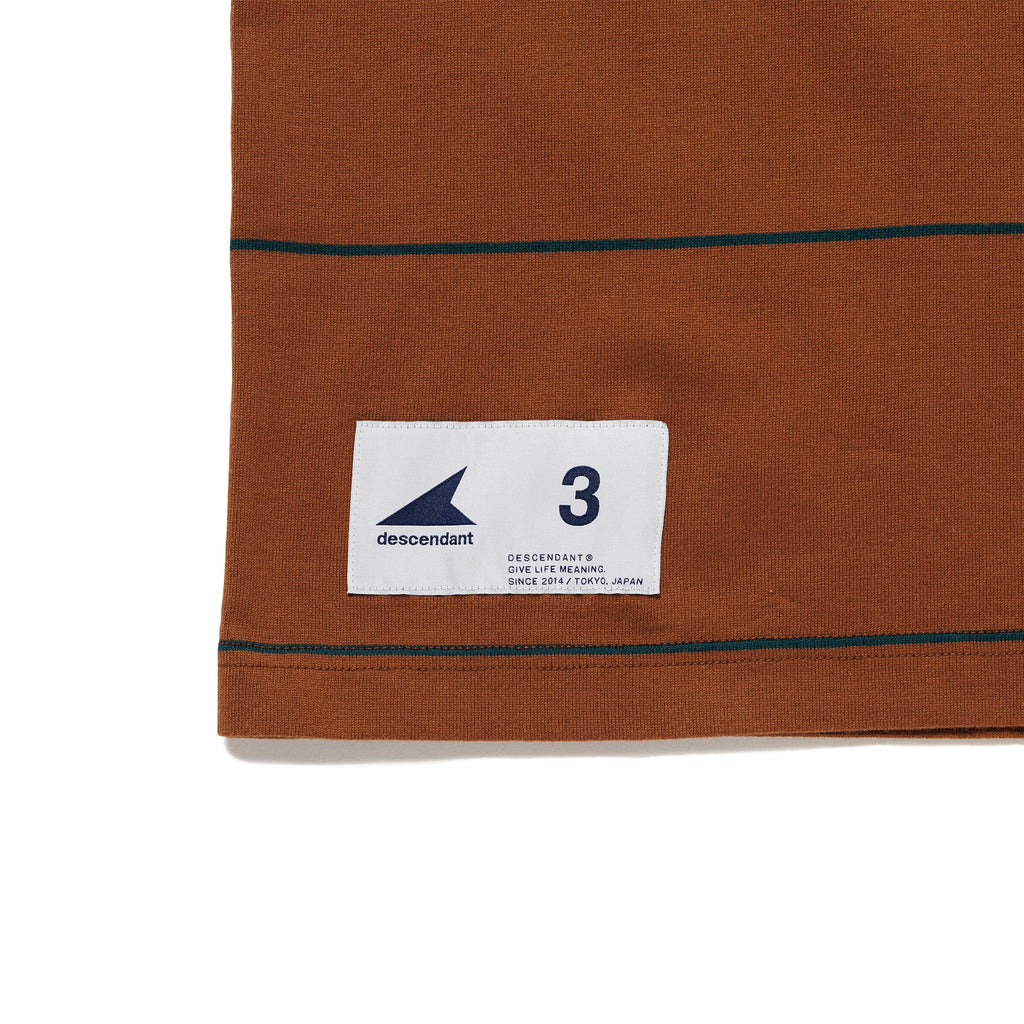 HORIZONTAL STRIPE POLO SS