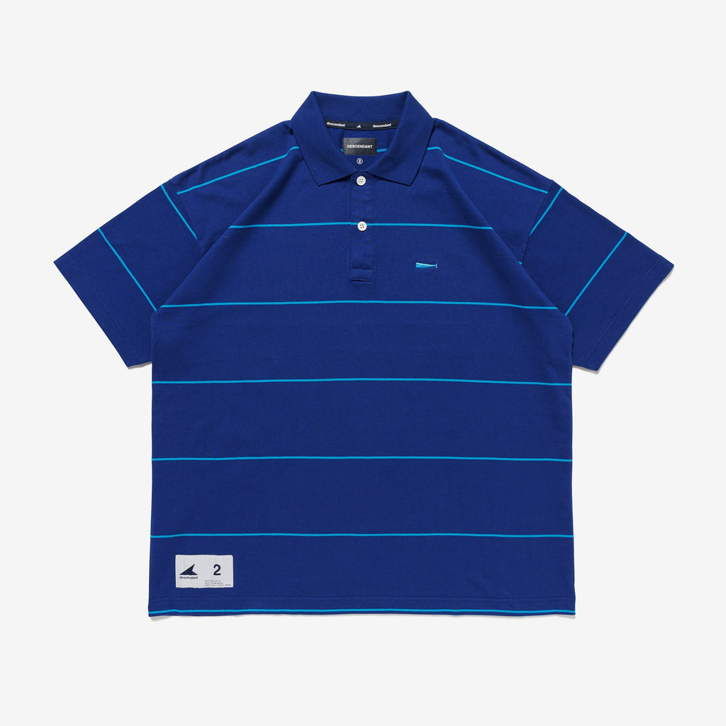 HORIZONTAL STRIPE POLO SS