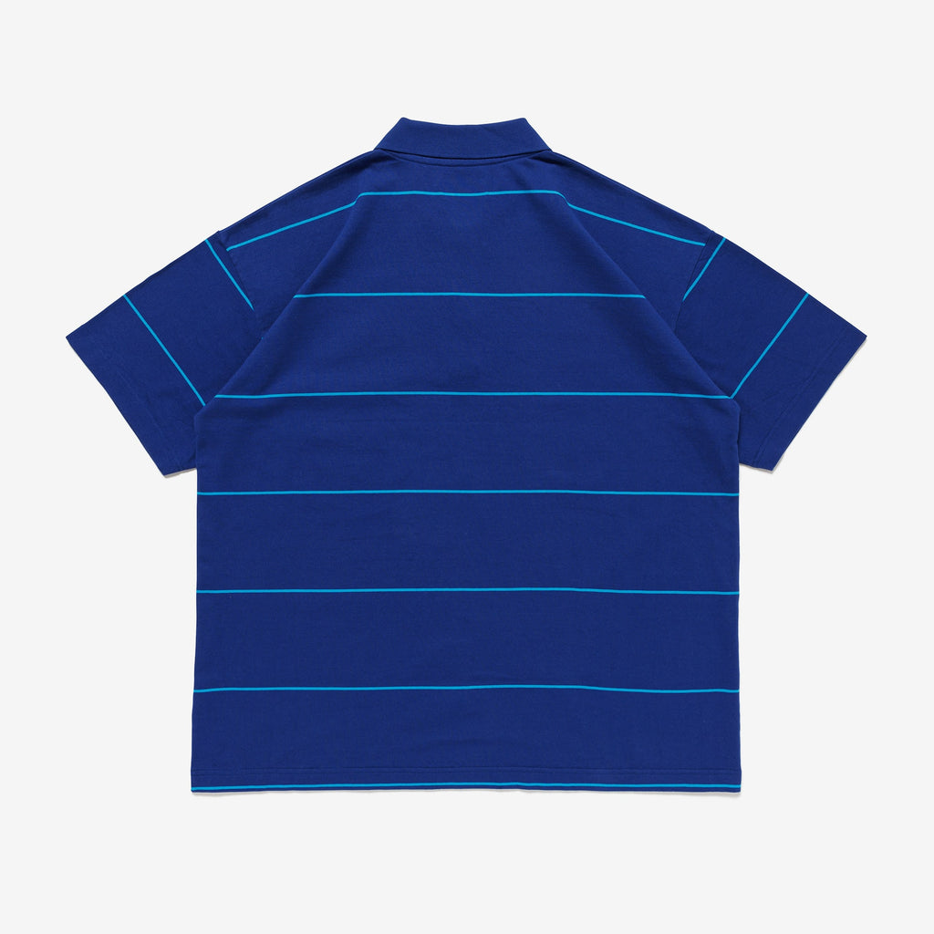 HORIZONTAL STRIPE POLO SS