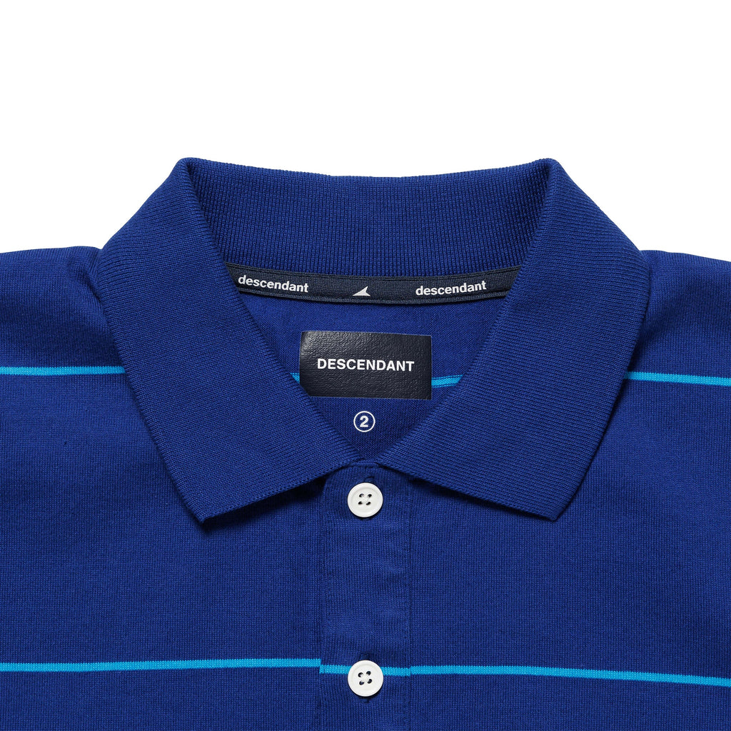 HORIZONTAL STRIPE POLO SS