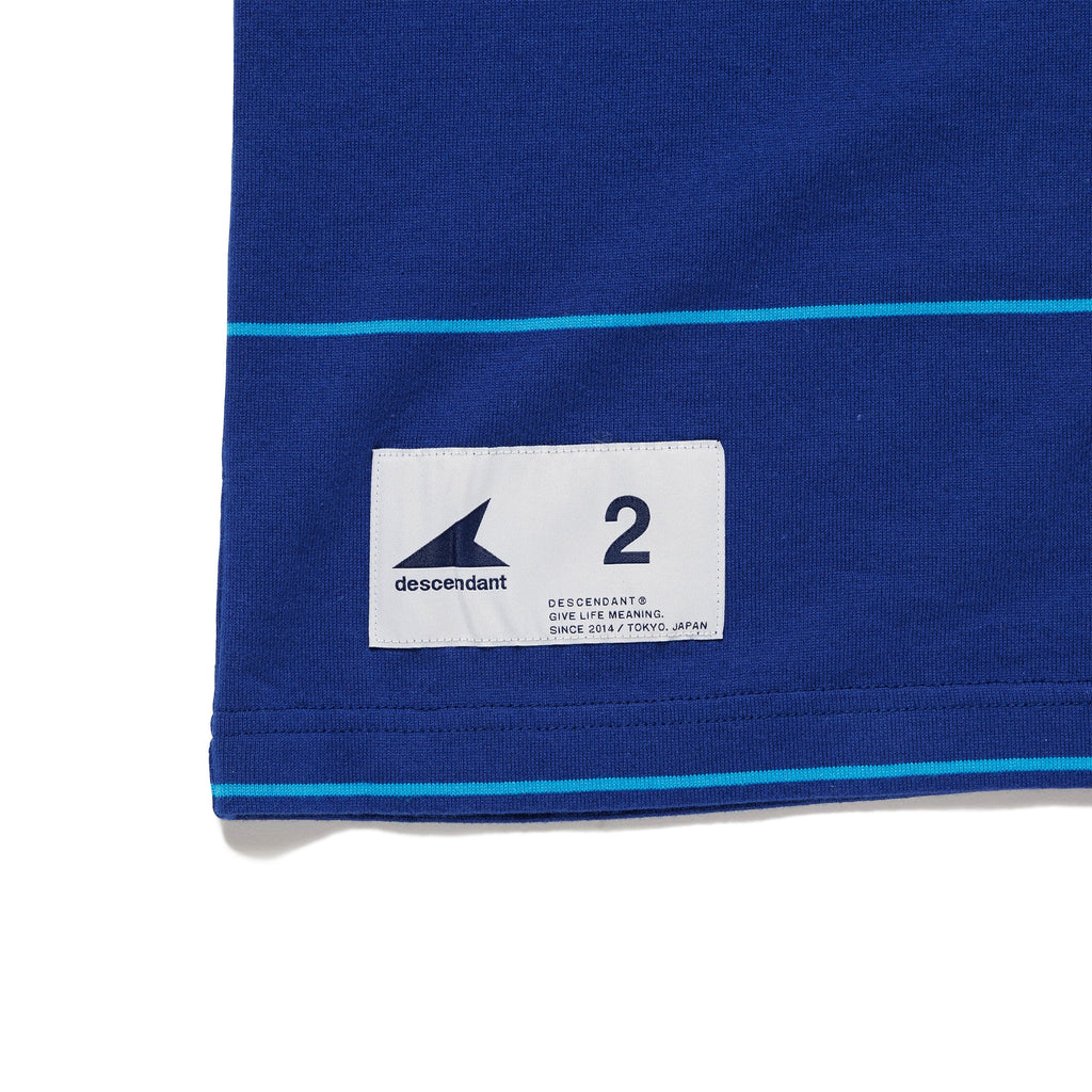 HORIZONTAL STRIPE POLO SS