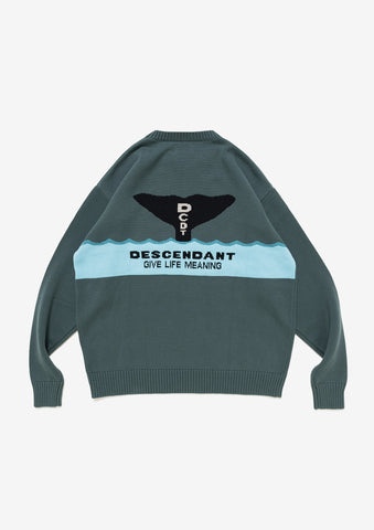 FLUKE UP CREW NECK KNIT