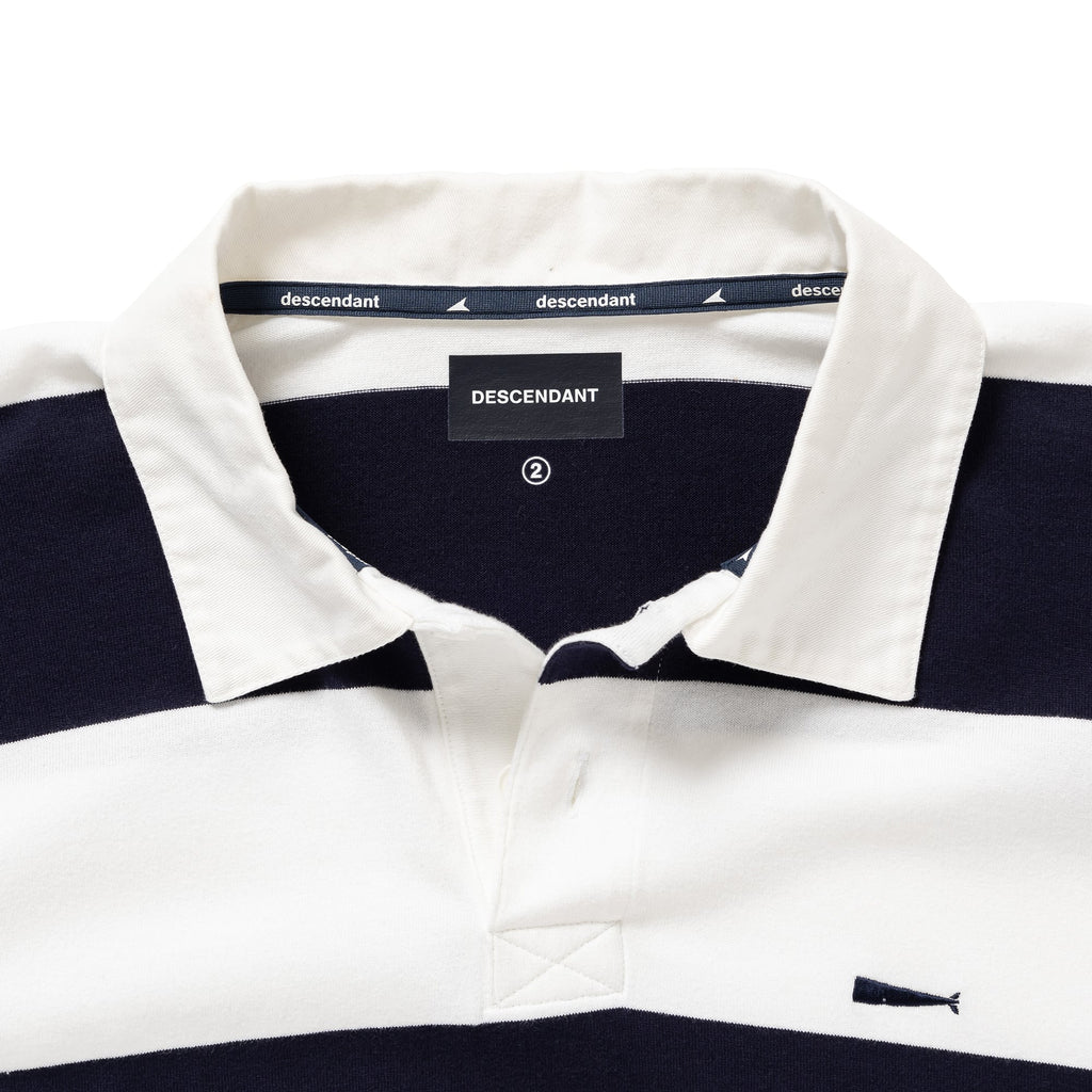 BUOY STRIPE POLO LS