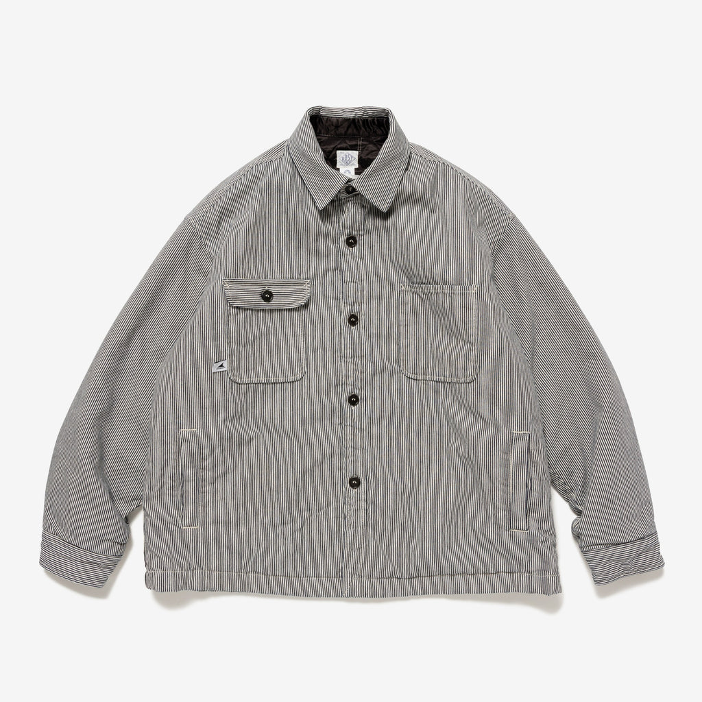 CRA90 HICKORY STRIPE JACKET POST O'ALLS