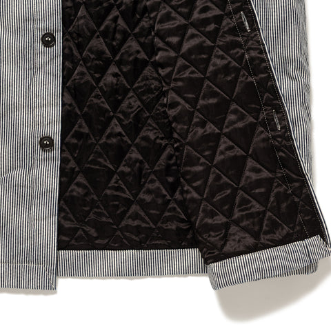 CRA90 HICKORY STRIPE JACKET POST O'ALLS