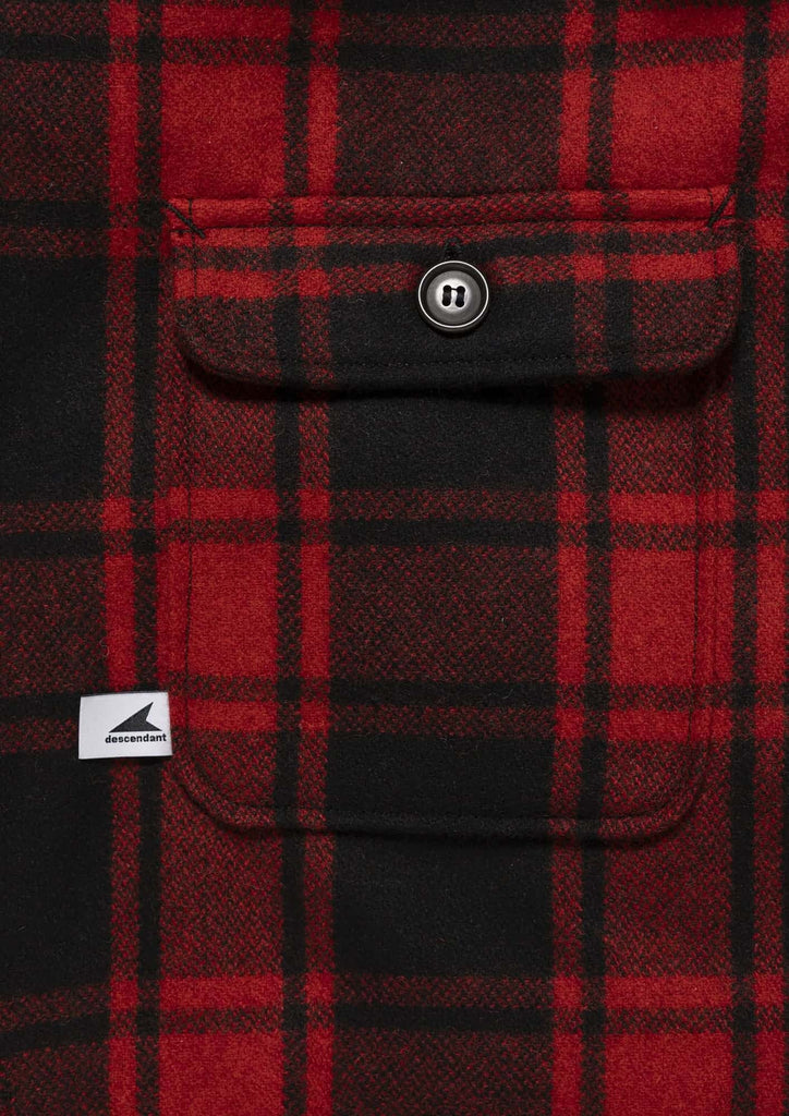 CRA90 PLAID JACKET POST O'alls