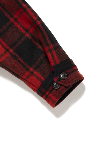 CRA90 PLAID JACKET POST O'alls