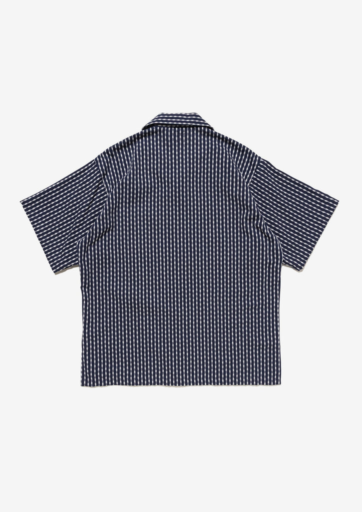 PIER OPEN COLLAR TEXTILE SS SHIRT