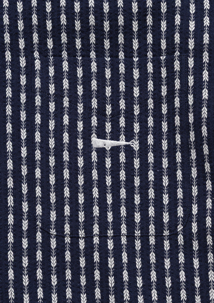 PIER OPEN COLLAR TEXTILE SS SHIRT