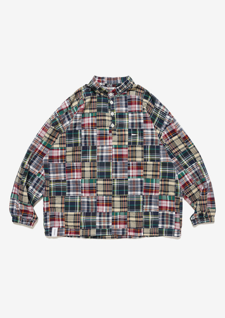 TETTY PULLOVER PATCHWORK LS SHIRT