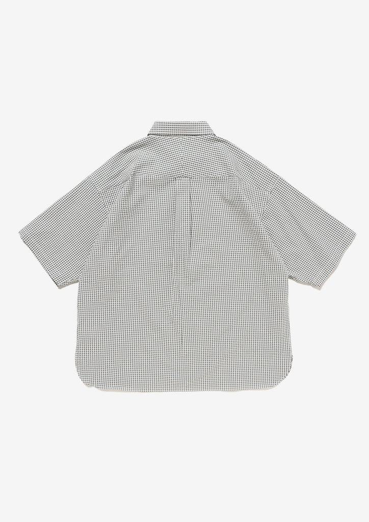 VOIL PULLOVER PLAID SS SHIRT