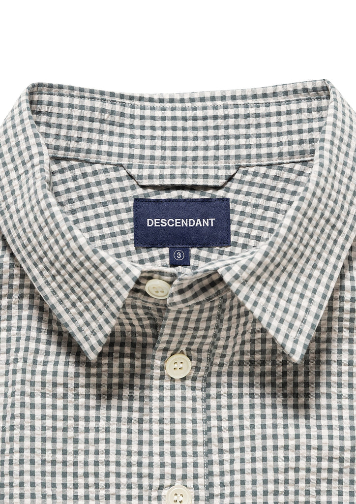 VOIL PULLOVER PLAID SS SHIRT