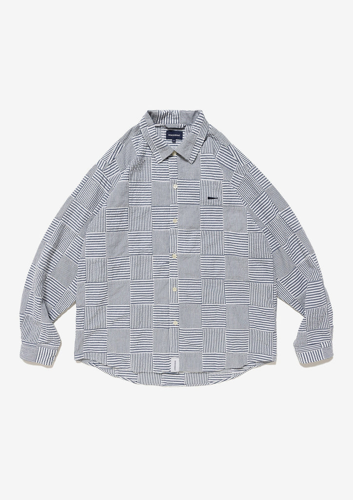 MILPITAS PATCHWORK LS SHIRT