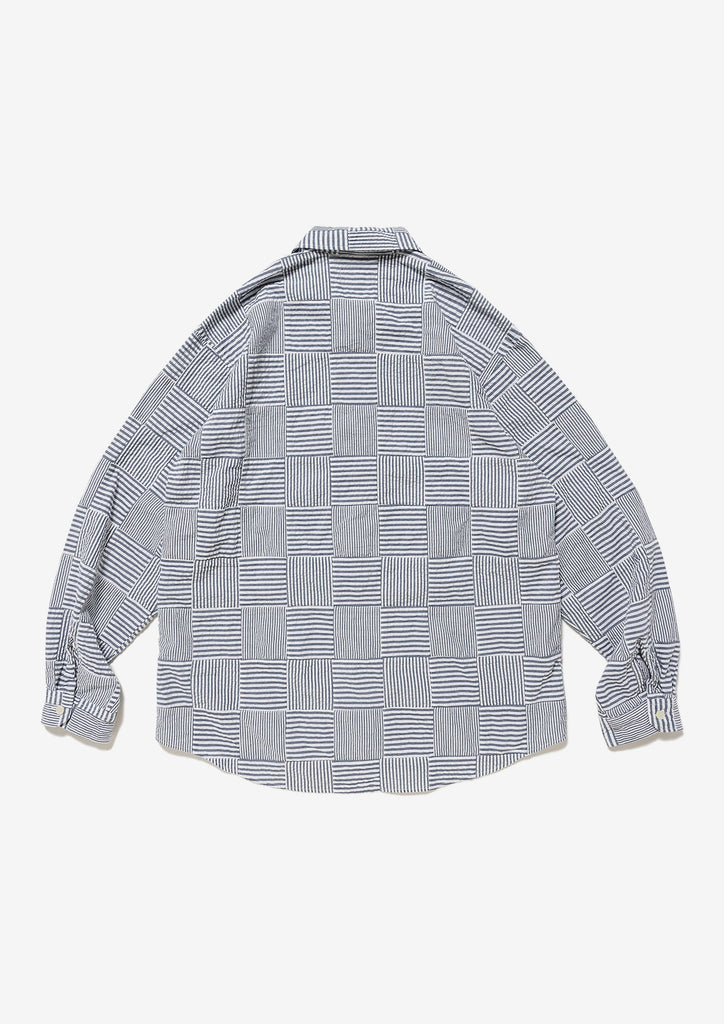 MILPITAS PATCHWORK LS SHIRT