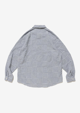MILPITAS PATCHWORK LS SHIRT