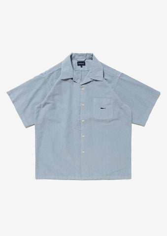 S WIND OPEN COLLAR SEERSUCKER SS SHIRT