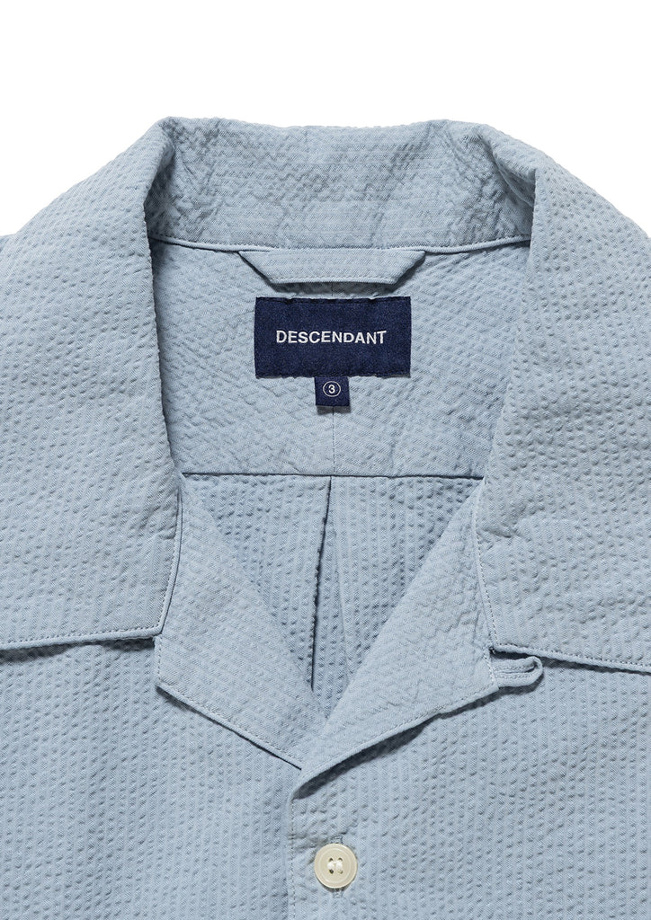S WIND OPEN COLLAR SEERSUCKER SS SHIRT