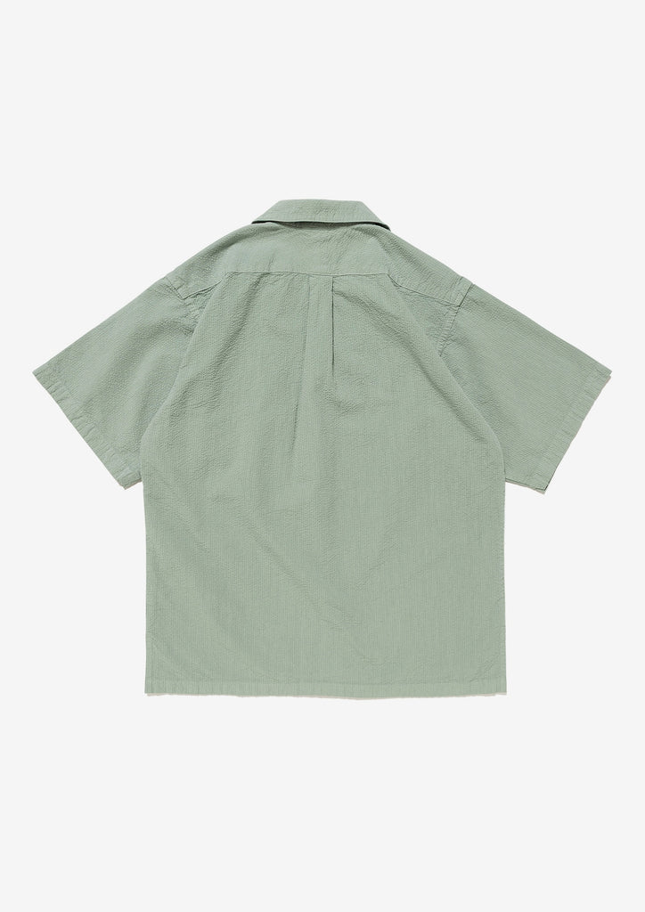 S WIND OPEN COLLAR SEERSUCKER SS SHIRT