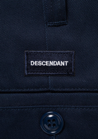 DC-6 ORGANIC COTTON TWILL TROUSERS