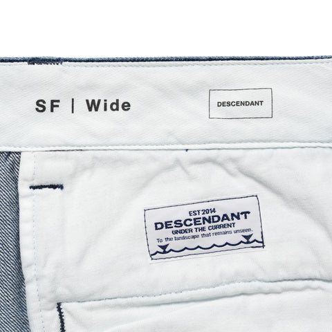 SF DENIM WIDE TROUSERS