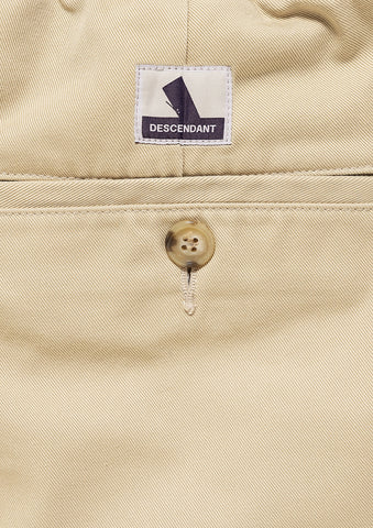 JERRY ORGANIC COTTON TWILL SHORTS