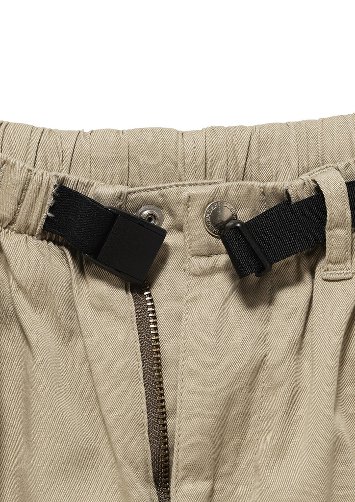 CLASP TWILL WEBBING SHORTS
