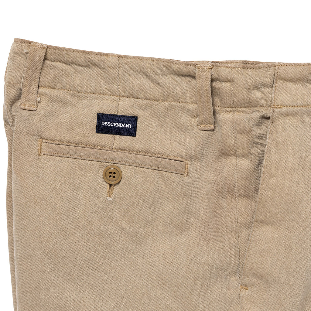 DC-6 TWILL TROUSERS PIGMENT DYE