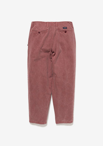 DC-6 TWILL TROUSERS PIGMENT DYE