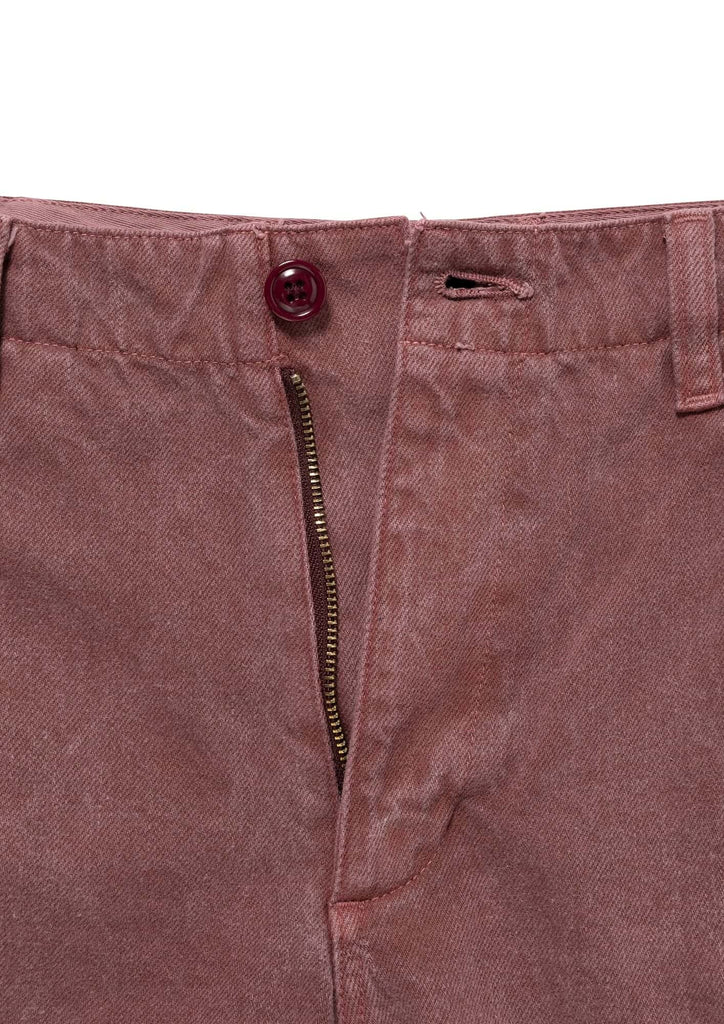 DC-6 TWILL TROUSERS PIGMENT DYE