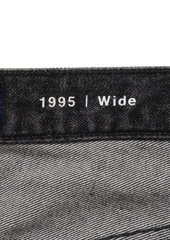 1995 DENIM TROUSERS BAGGY HARD WASH