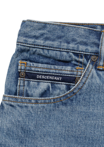 1995 DENIM TROUSERS BAGGY HARD WASH