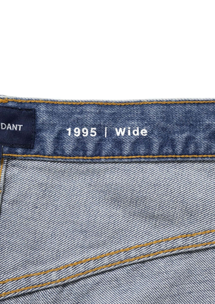 1995 DENIM TROUSERS BAGGY HARD WASH